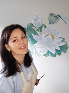 Alla Kamenieva  She/Her CZ/Ukrainian Painter